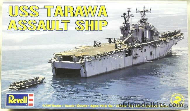 Revell 1/720 USS Tarawa LHA-1 Assault Carrier / Belleau Wood / Nassau / Saipan / Peleliu, 85-5229 plastic model kit